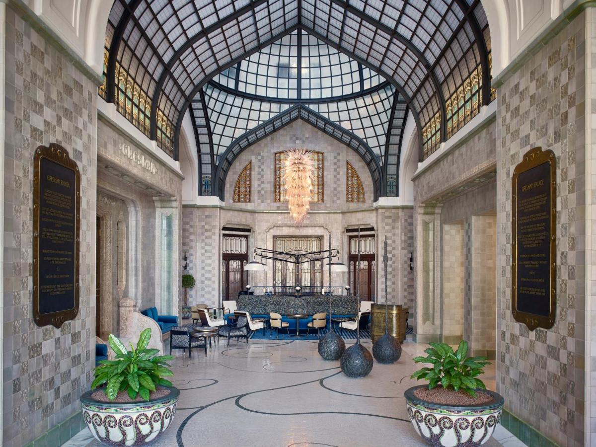 Four Seasons Hotel Gresham Palace Budapest Bagian luar foto