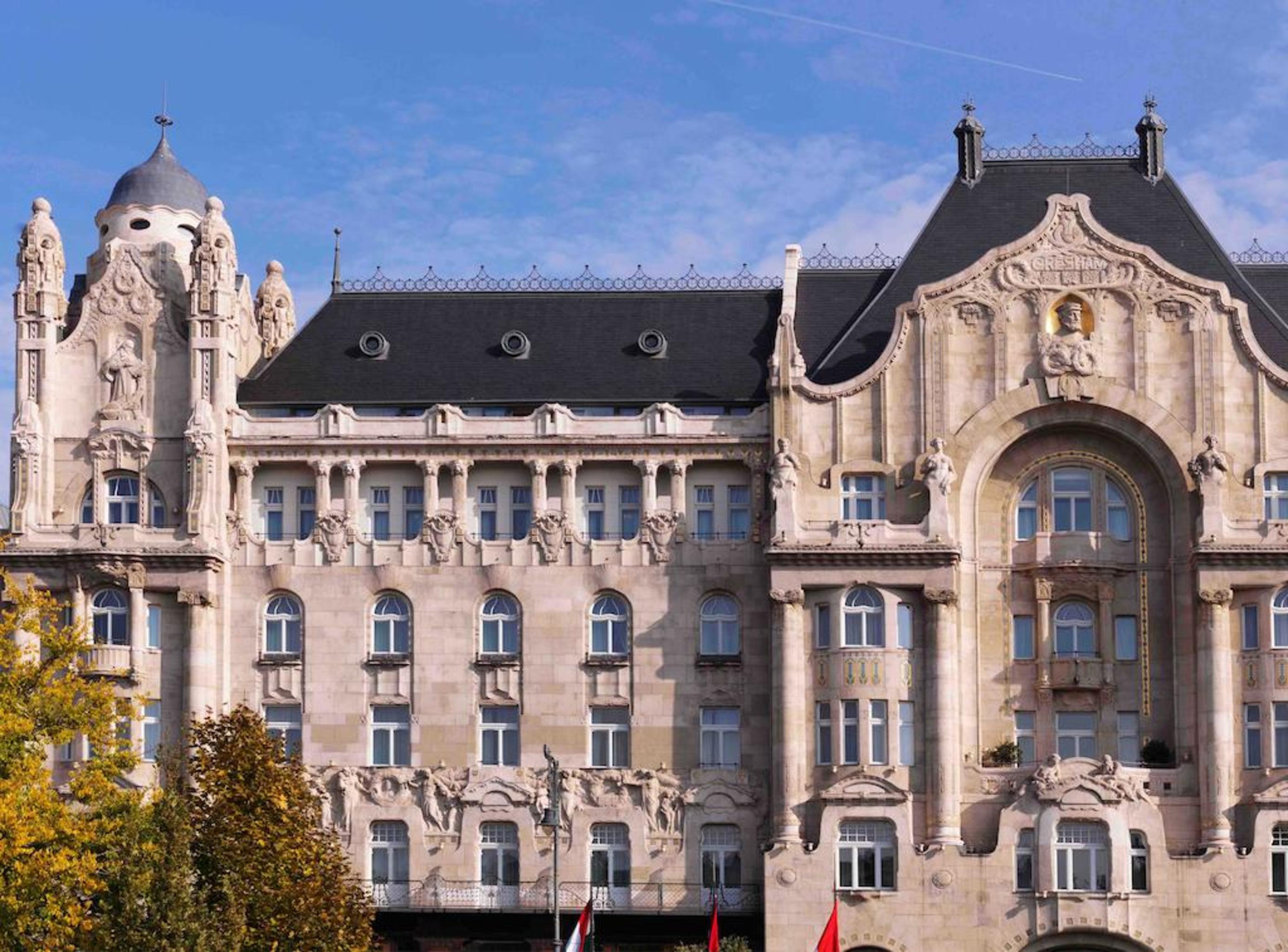 Four Seasons Hotel Gresham Palace Budapest Bagian luar foto