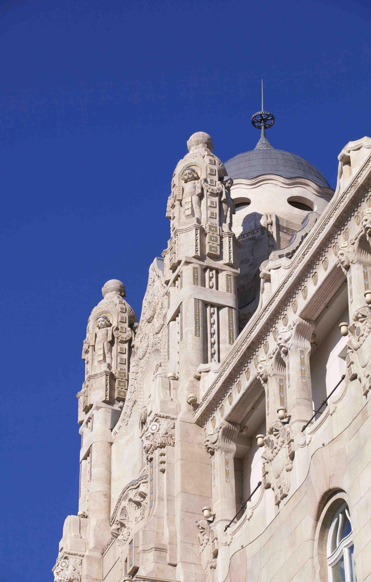 Four Seasons Hotel Gresham Palace Budapest Bagian luar foto
