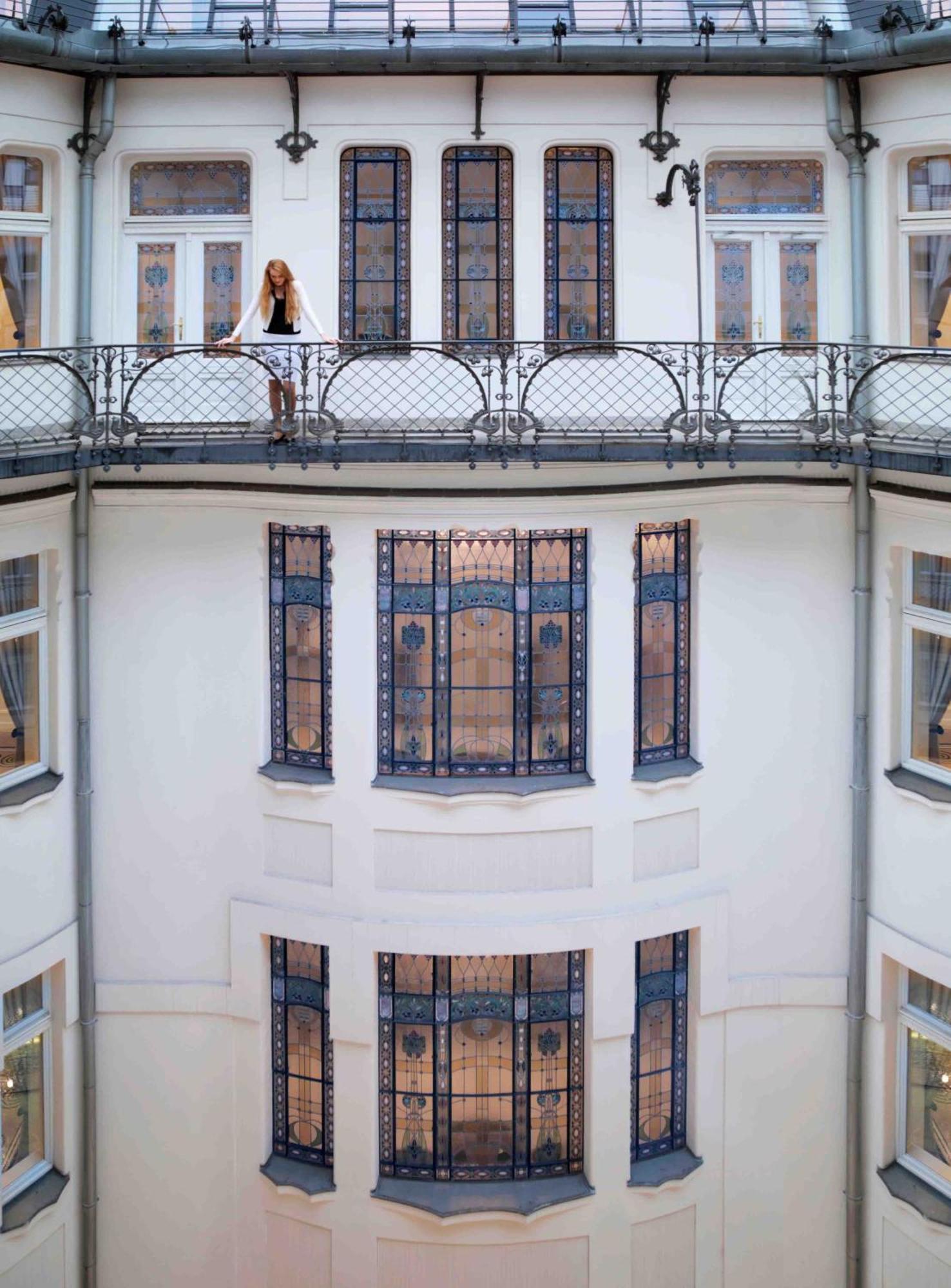 Four Seasons Hotel Gresham Palace Budapest Bagian luar foto